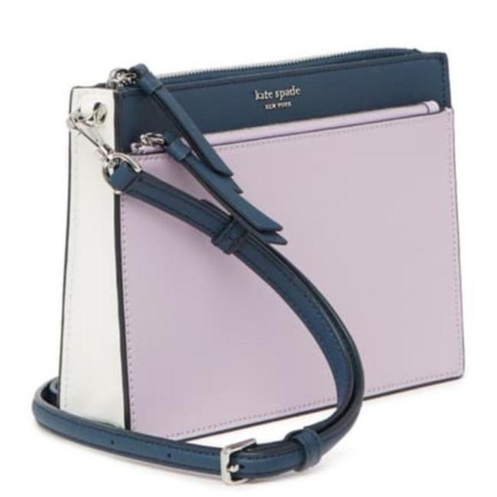Kate Spade crossbody bag - Cameron Lilac colorblock